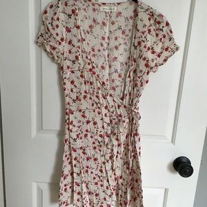2/$20 Floral wrap dress